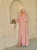 Blush Blossom Abaya